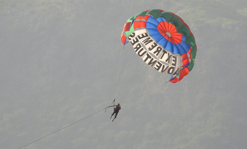 Parasailing Khanpur Dam Activity